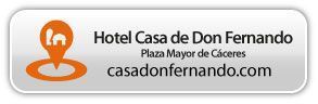 El taller SEO será en el Hotel Casa de Don Fernando, plaza mayor de Cáceres